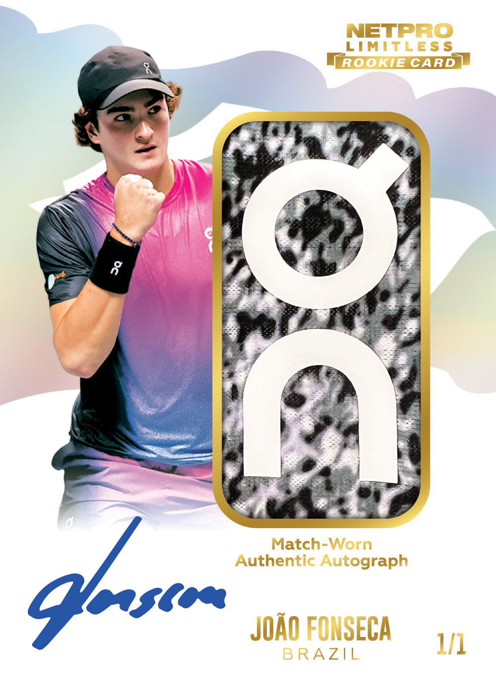 Limitless On Cloud Logo Autograph front