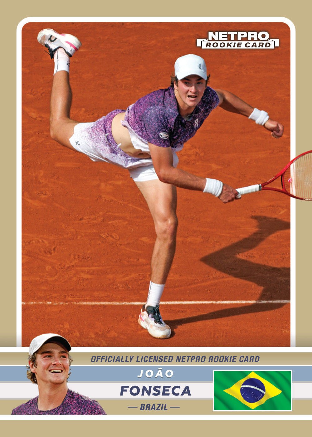 João Fonseca NETPRO card artwork